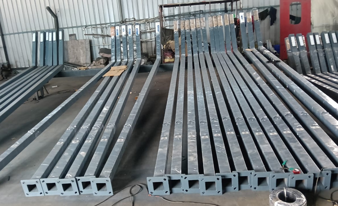 Octagonal Street Light Pole