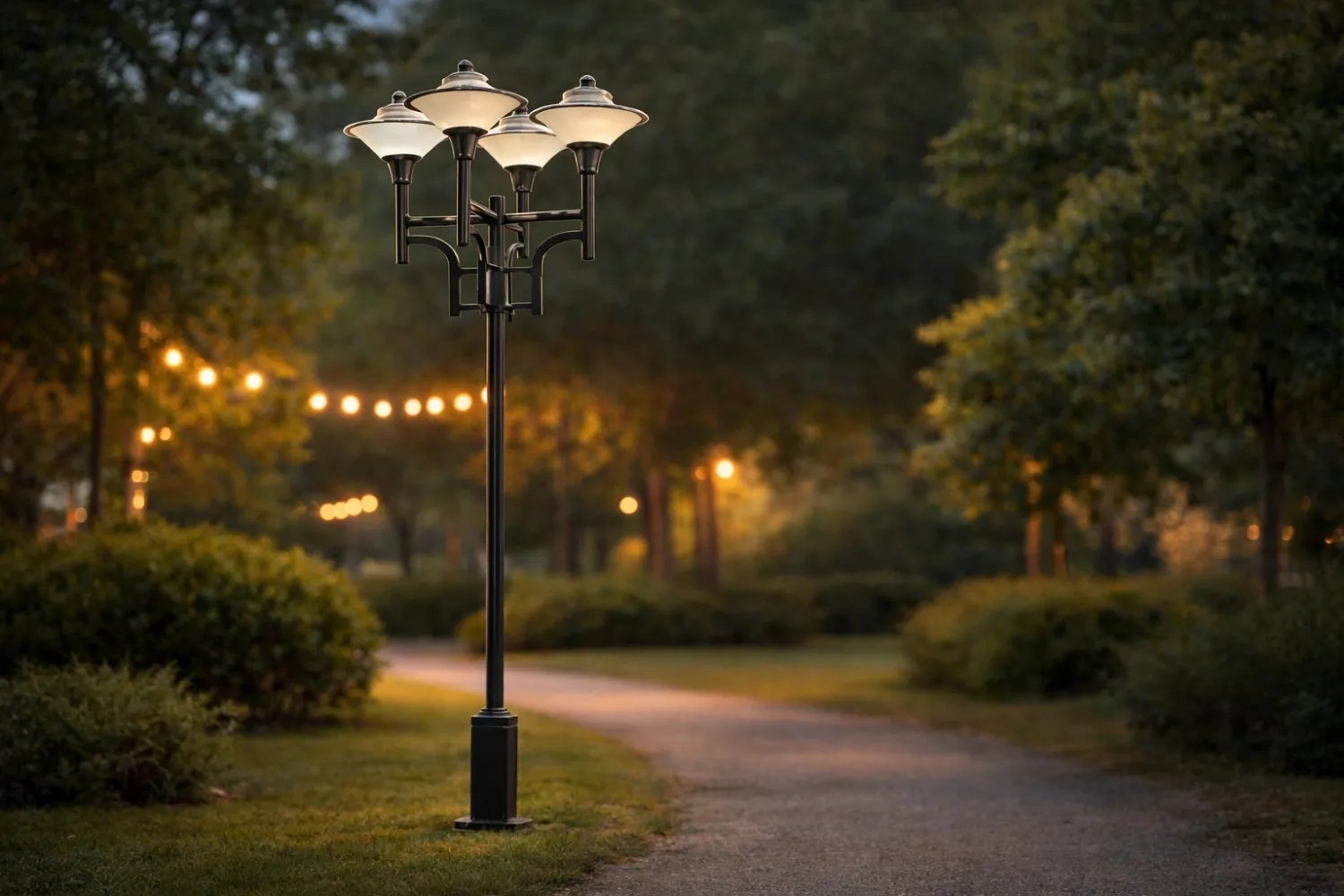 SONG BIRD Garden & Street Light Pole