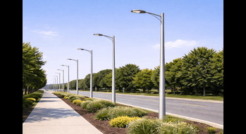 Aluminium Street Light Pole