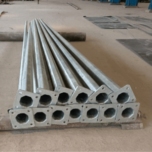 Galvanized Iron (GI) Eight-sided Pole