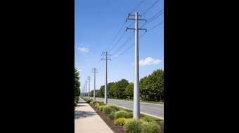Round Tapered Poles