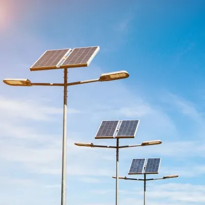 Solar Garden Pole